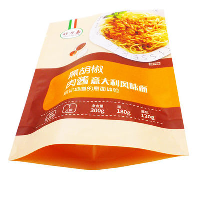 Bolsa de embalaje de sello de vacío laminado Kingred con cerradura con cremallera para almacenamiento de alimentos
