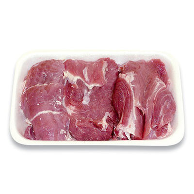 Profundidad disponible negra blanca de las bandejas 100m m de la comida de la niebla anti para los pescados de la carne