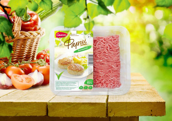 Película de sellado por calor de alta barrera para carne fría
