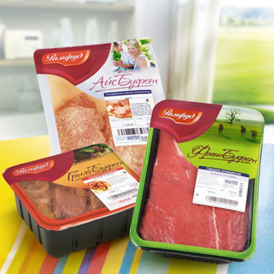 Película de sellado por calor de alta barrera para carne fría