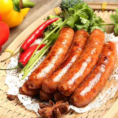 Envases para salchichas fritas de colágeno natural comestible de grado alimentario
