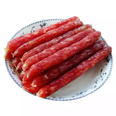 Sintético HALAL del colágeno comestible de la tripa de la salchicha para las salchichas ahumadas