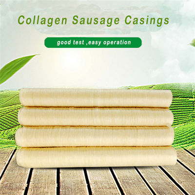 Envases para salchichas fritas de colágeno natural comestible de grado alimentario