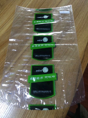 Logotipo Impresión de alta durabilidad bolsas contraídas por calor resistentes a la congelación para pollo