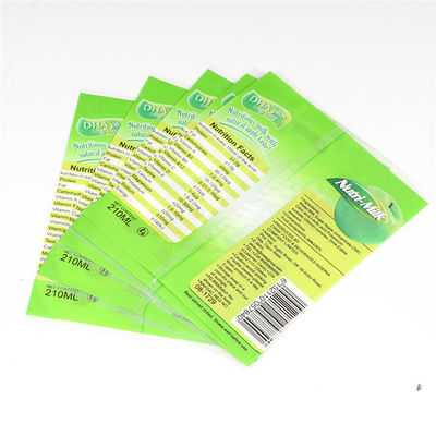 Película brillante de la manga del encogimiento del ANIMAL DOMÉSTICO de Matte Printed Bottle Labels