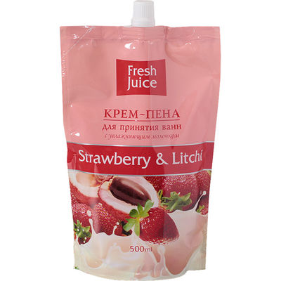 250ml impresos se levantan la bolsa con el canalón Juice Packaging líquido