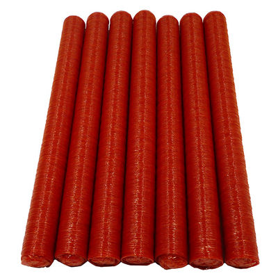 Tripa de celulosa ahumada permeable del color rojo de Kingred Tripa de salchicha vegana