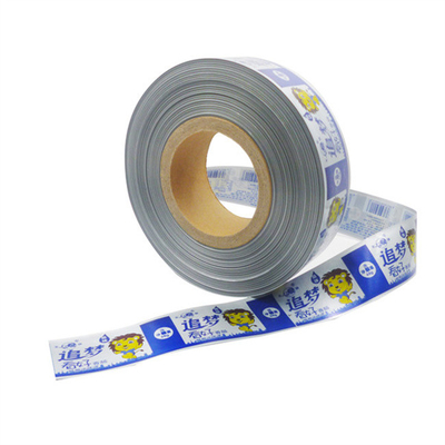 Envases de salchichas de plástico de colores con flexiografía de impresión personalizada Envases de salchichas de plástico de carne