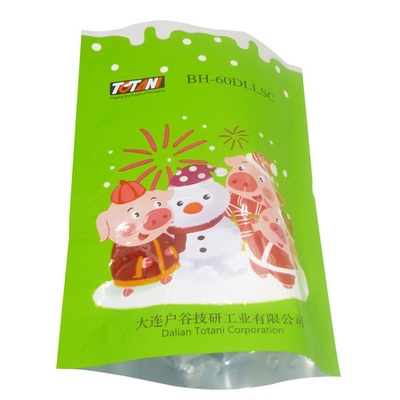 Bolsa de plástico de video al por mayor Bolsa de cremallera a prueba de humedad de marca de impresión digital personalizada LOGO