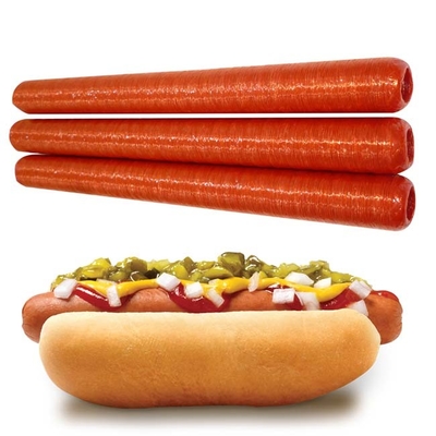 Envases para embalaje de salchichas de perros calientes de celulosa de 31 mm