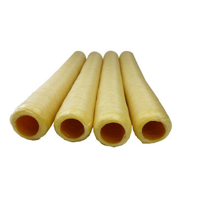 Casillas de salchichas de colágeno de color natural disponibles fumadas con rango de tamaño de 15 mm-34 mm para salchichas de carne