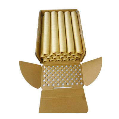 Tripa de salchicha sintética de colágeno comestible para salchichas ahumadas