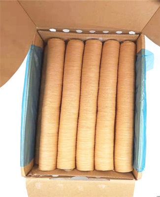 Calibre 20 mm Casilla de salchicha de colágeno comestible con tiras para barbacoa